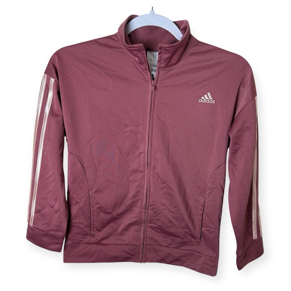 Adidas Girls Rose Zip-Up Jacket New with Tags